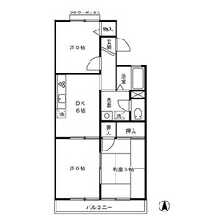 セジュール彩の物件間取画像